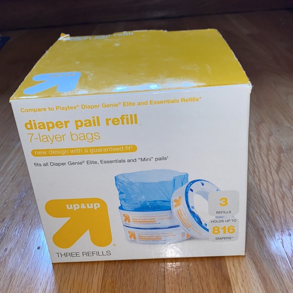 NWOT Up &  Up Diaper Pail Refill - (3) - Picture 1 of 11